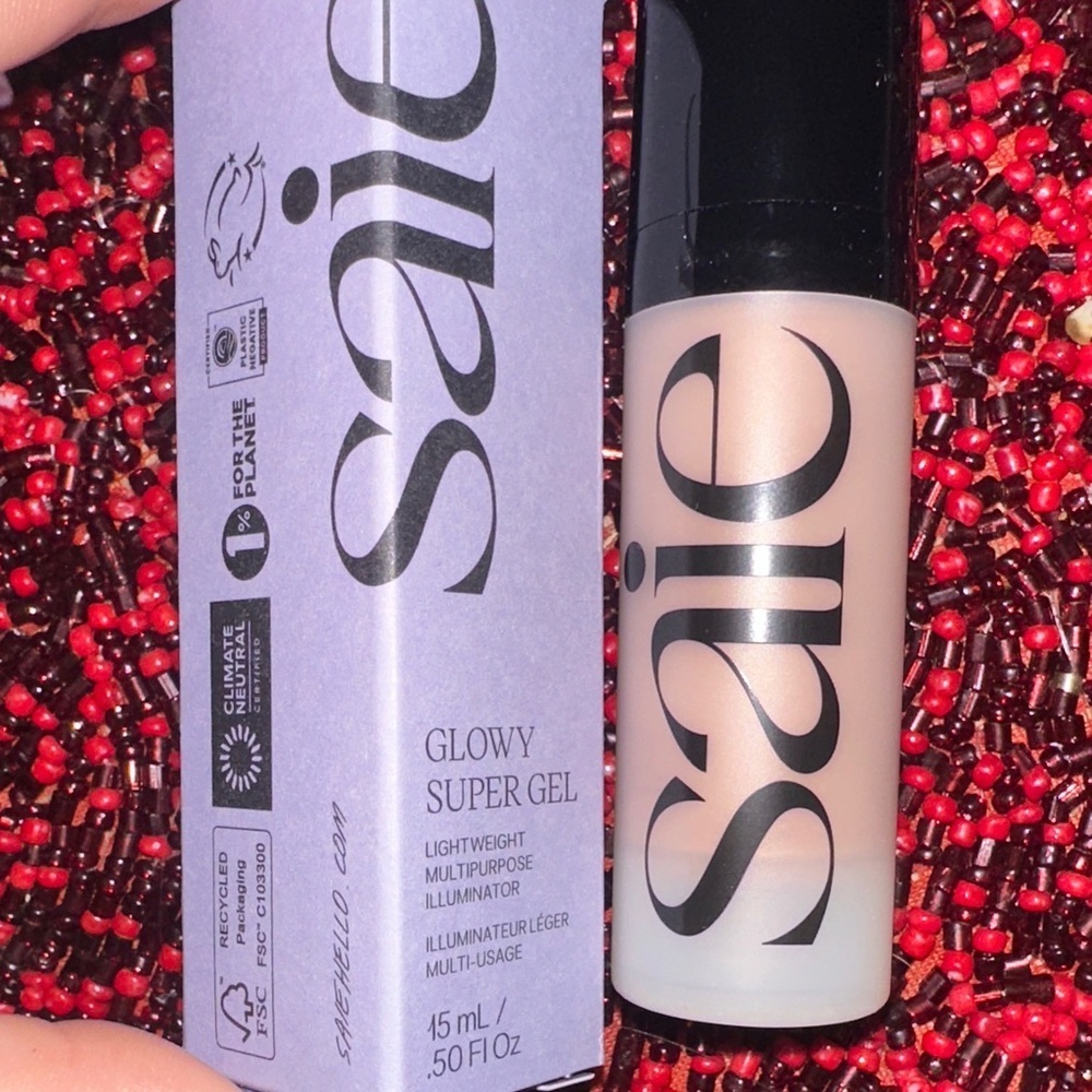 Saie Glowy Super Gel Lightweight Multipurpose Illuminator - Roseglow NEW
